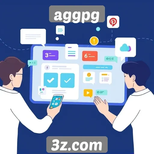 Exploração das funcionalidades interativas do aggpg